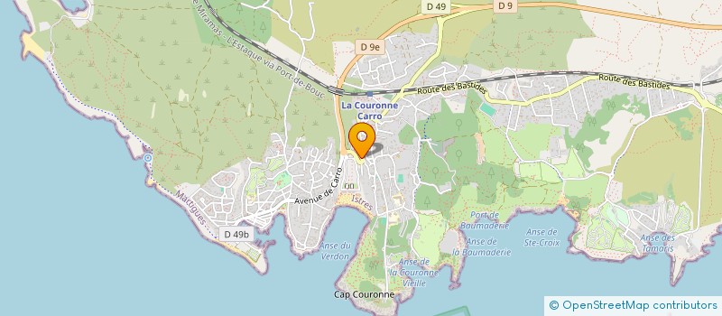 localisation de l'entreprise MONSIEUR LEONARD ZANCA à MARTIGUES