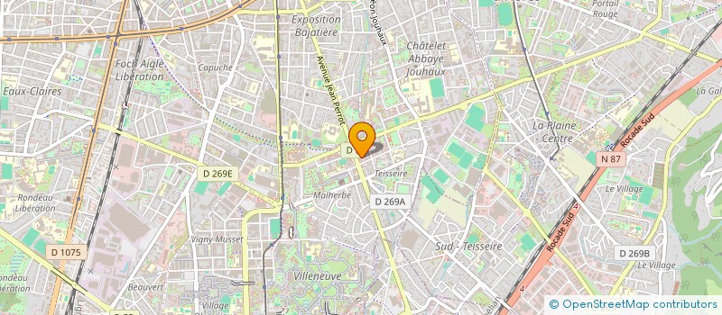 localisation de l'entreprise MONSIEUR LEONARD ZEMZADJA  GRENOBLE