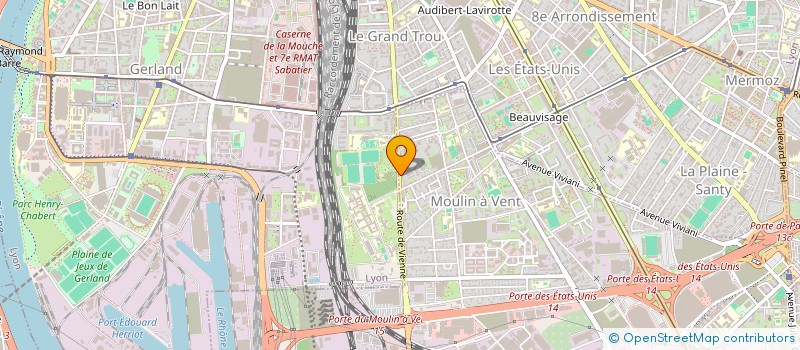 localisation de l'entreprise MONSIEUR LEONARD ZGAINSKI  VENISSIEUX