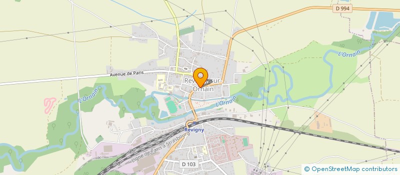 localisation de l'entreprise MONSIEUR LEONARDO ALVES PEREIRA à REVIGNY-SUR-ORNAIN