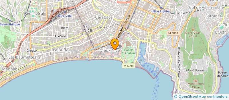 localisation de l'entreprise MONSIEUR LEONARDO CAMPANALE à NICE