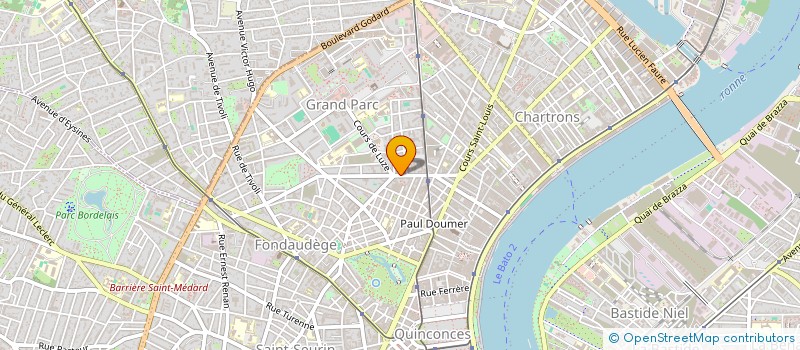 localisation de l'entreprise MONSIEUR LEONARDO CASIERI  BORDEAUX