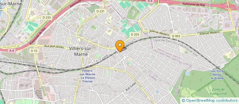 localisation de l'entreprise MONSIEUR LEONARDO CERIEIRO à VILLIERS-SUR-MARNE