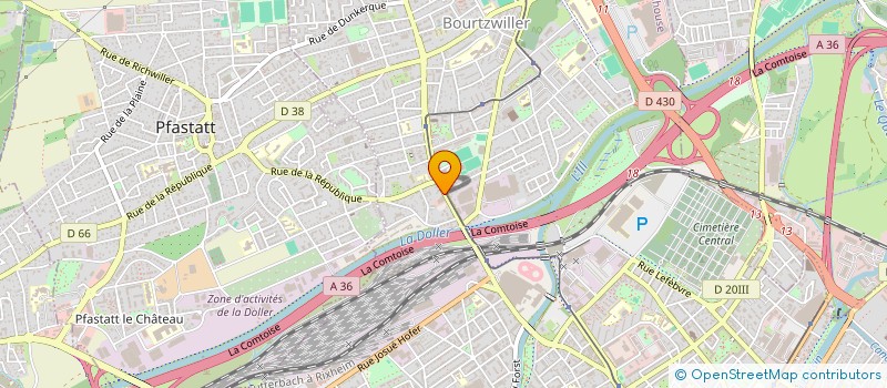 localisation de l'entreprise MONSIEUR LEONARDO CIRPACI  MULHOUSE