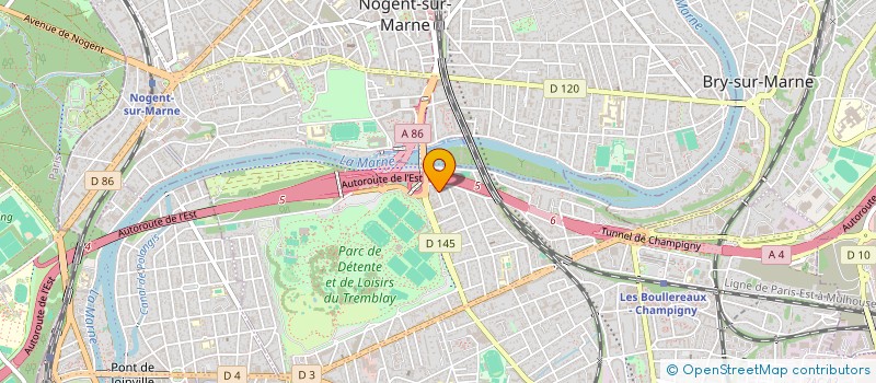 localisation de l'entreprise MONSIEUR LEONARDO DOS SANTOS PADILHA à CHAMPIGNY SUR MARNE