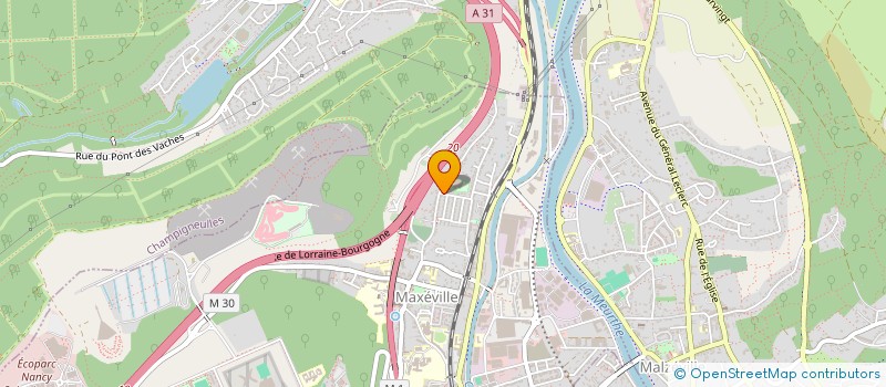 localisation de l'entreprise MONSIEUR LEONARDO GARGANO  MAXEVILLE