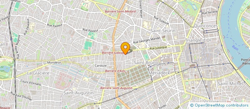 localisation de l'entreprise MONSIEUR LEONARDO GASPAR PECINE  BORDEAUX