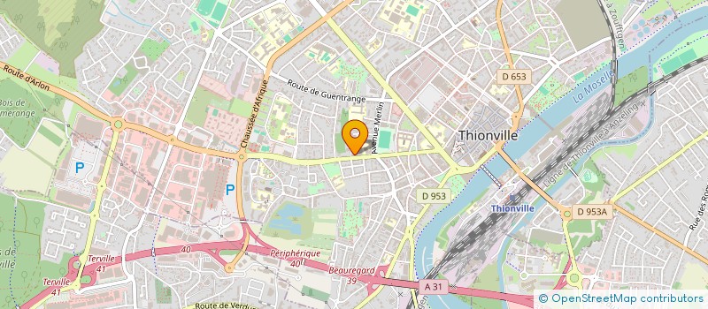 localisation de l'entreprise MONSIEUR LEONARDO GERACI à THIONVILLE