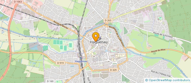 localisation de l'entreprise MONSIEUR LEONARDO GOMAN  HAGUENAU