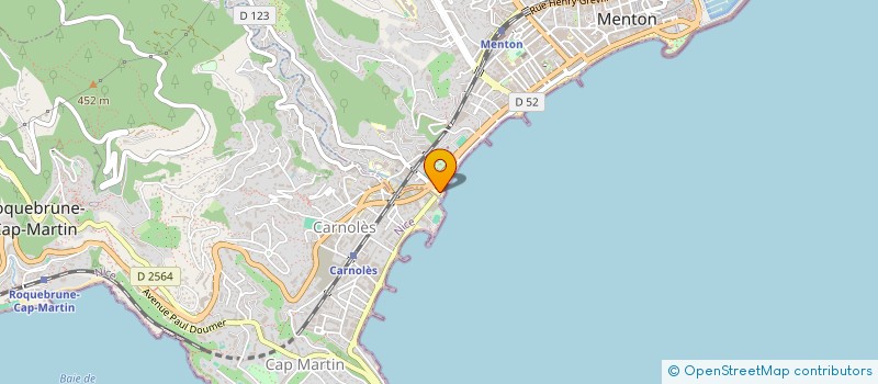 localisation de l'entreprise MONSIEUR LEONARDO MARINO à MENTON