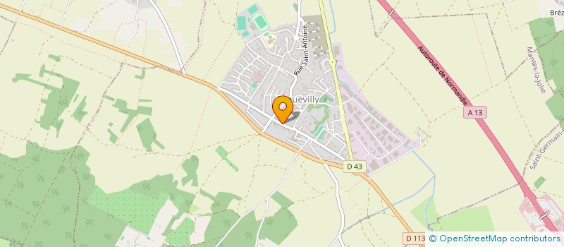 localisation de l'entreprise MONSIEUR LEONARDO MARQUES CARDOSO  ECQUEVILLY