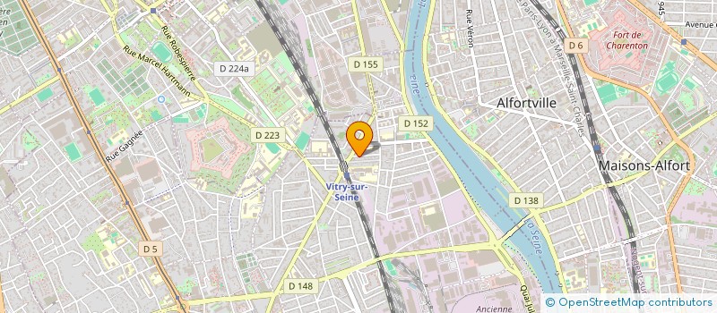 localisation de l'entreprise MONSIEUR LEONARDO PEJSACHOWICZ  VITRY-SUR-SEINE