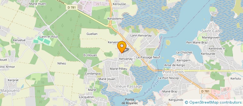 localisation de l'entreprise MONSIEUR LEONARDO PREDA  PLOUHINEC