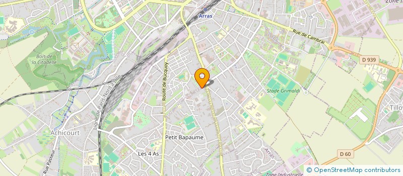 localisation de l'entreprise MONSIEUR LEONARDO REGINO ARDILA  ACHICOURT