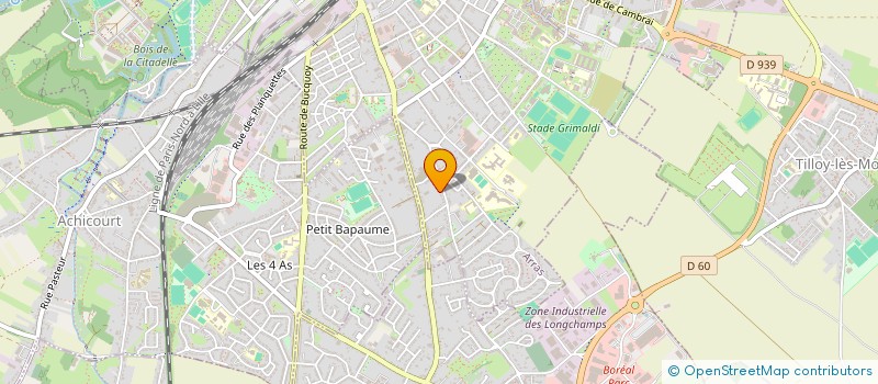localisation de l'entreprise MONSIEUR LEONARDO ROSSI à ARRAS
