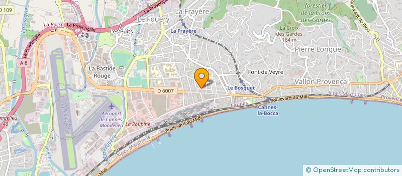 localisation de l'entreprise MONSIEUR LEONARDO SOLLA à CANNES