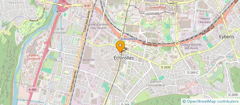 localisation de l'entreprise MONSIEUR LEONARDO STOICA à ECHIROLLES