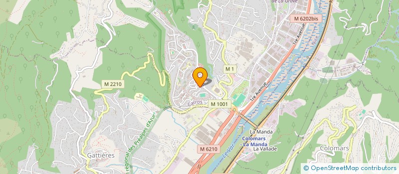 localisation de l'entreprise MONSIEUR LEONARDO VACCARELLA à CARROS