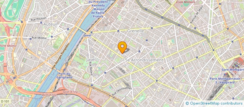 localisation de l'entreprise MONSIEUR LEONARDO ZAPPONI  PARIS