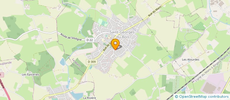 localisation de l'entreprise MONSIEUR LEONARDUS REK  SAINT-GEORGES-DU-BOIS