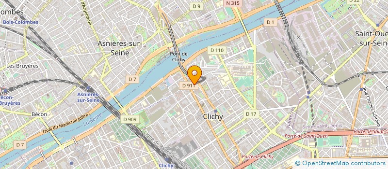 localisation de l'entreprise MONSIEUR LEONCE DEDE à CLICHY