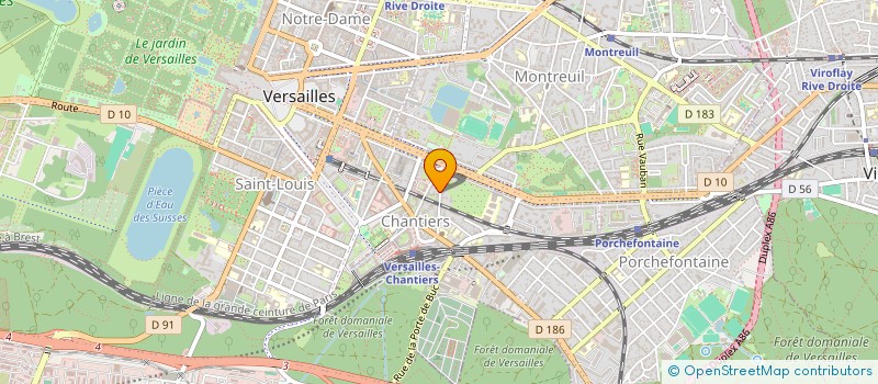 localisation de l'entreprise MONSIEUR LEONCE DREUX  VERSAILLES