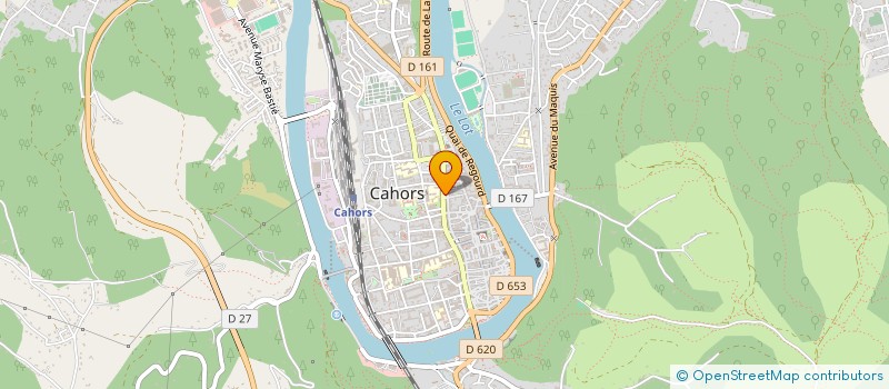 localisation de l'entreprise MONSIEUR LEONCE GAILLARD  CAHORS