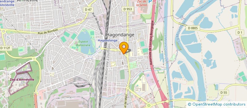 localisation de l'entreprise MONSIEUR LEONCE GAYIBOR  MONTIGNY-LES-METZ