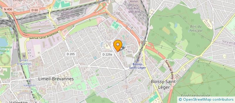 localisation de l'entreprise MONSIEUR LEONCE HOUNSOU à BOISSY-SAINT-LEGER