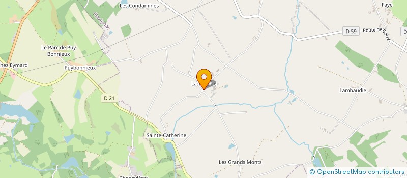 localisation de l'entreprise MONSIEUR LEONCE PASSERIEUX à FLAVIGNAC