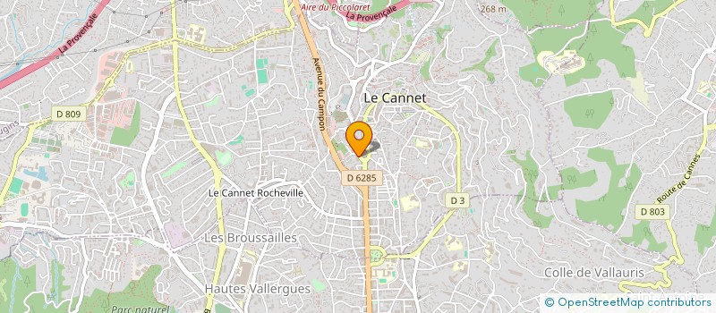 localisation de l'entreprise MONSIEUR LEONE MORABITO à LE CANNET