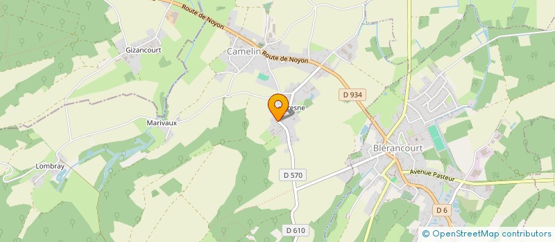 localisation de l'entreprise MONSIEUR LEONEL AUGUSTO  CAMELIN