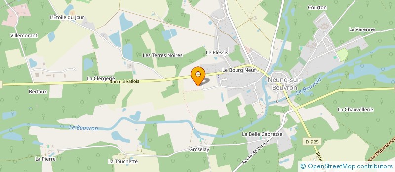 localisation de l'entreprise MONSIEUR LEONEL CHATRE  NEUNG-SUR-BEUVRON