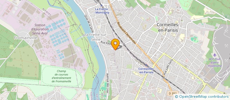 localisation de l'entreprise MONSIEUR LEONEL DA PONTE à CORMEILLES-EN-PARISIS