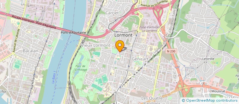 localisation de l'entreprise MONSIEUR LEONEL FARNOLLE  LORMONT