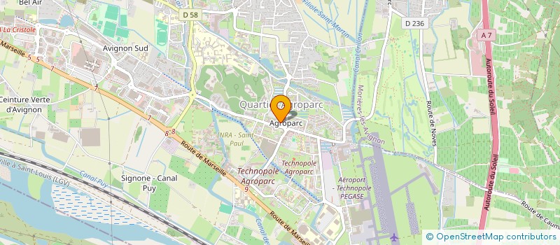 localisation de l'entreprise MONSIEUR LEONEL MBELOLO  AVIGNON