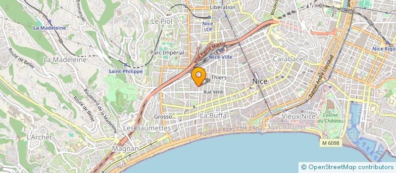 localisation de l'entreprise MONSIEUR LEONEL TRINDADE VIEIRA à NICE
