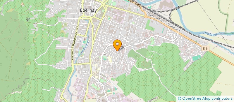 localisation de l'entreprise MONSIEUR LEONET LAPIERRE  EPERNAY
