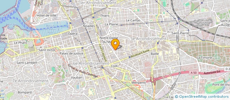 localisation de l'entreprise MONSIEUR LEONETTO REGOLI  MARSEILLE