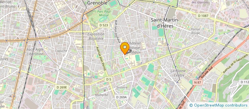 localisation de l'entreprise MONSIEUR LEONG RANDRIAMIHAONA à GRENOBLE