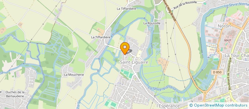 localisation de l'entreprise MONSIEUR LEONHARD HUTTER à NIORT