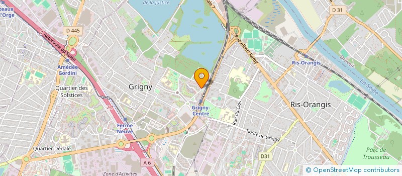 localisation de l'entreprise MONSIEUR LEONI DUARTE REIS  GRIGNY