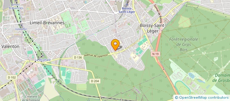 localisation de l'entreprise MONSIEUR LEONID CIOARA  LIMEIL-BREVANNES