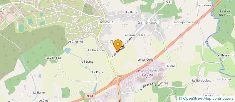 localisation de l'entreprise MONSIEUR LEONID CRITAC  GUER