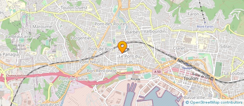 localisation de l'entreprise MONSIEUR LEONID KAVETSKY  TOULON