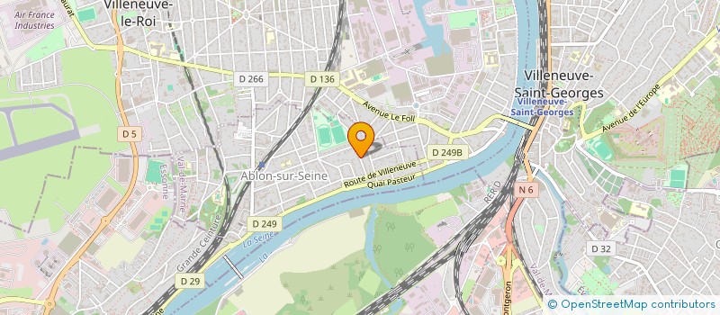 localisation de l'entreprise MONSIEUR LEONID STICI  ABLON-SUR-SEINE