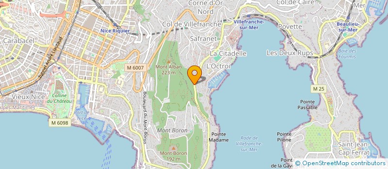 localisation de l'entreprise MONSIEUR LEONID STRATAN  VILLEFRANCHE-SUR-MER