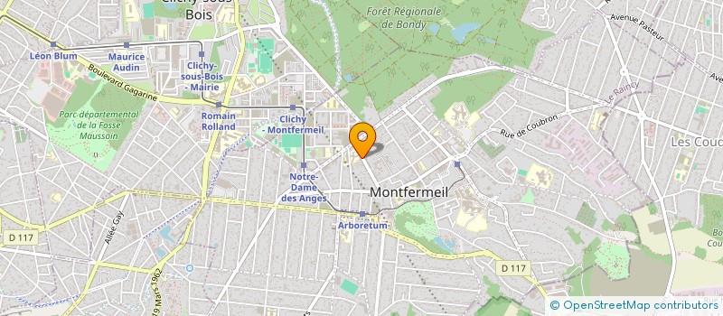 localisation de l'entreprise MONSIEUR LEONID TODOSICIUC  MONTFERMEIL