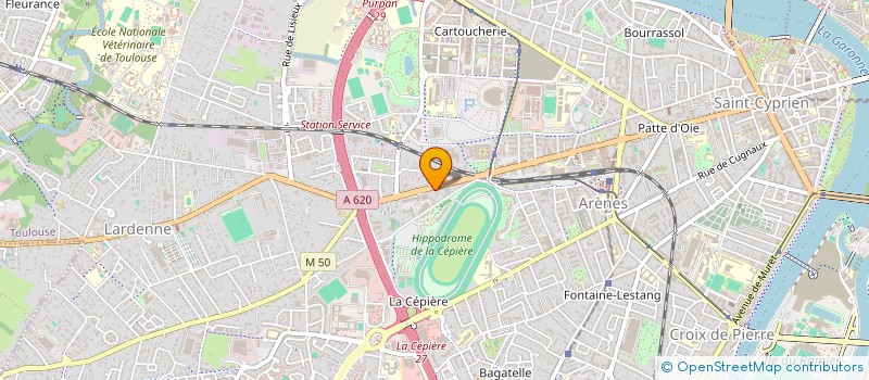 localisation de l'entreprise MONSIEUR LEONIDA CAZZOLA à TOULOUSE