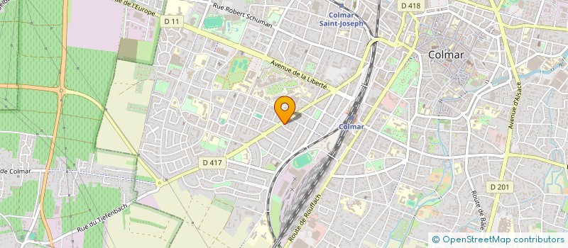 localisation de l'entreprise MONSIEUR LEONIT MUSLIU  COLMAR